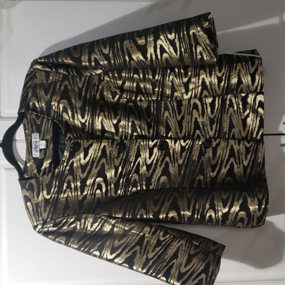 Danillo Gold pattern blazer